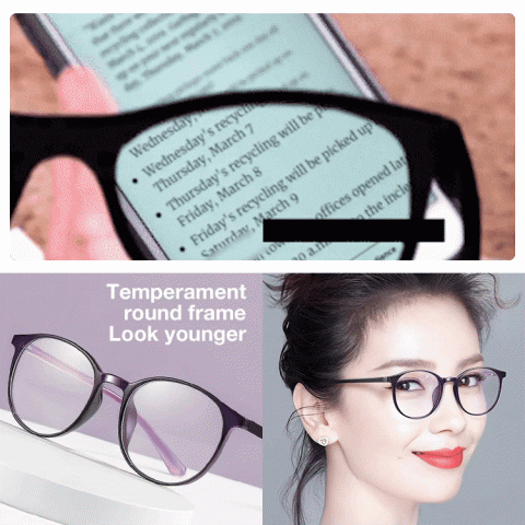 Japanese anti-fatigue blue light glasses