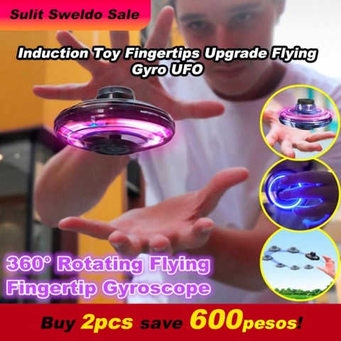 Induction Toy Fingertips Upgrade Flying Gyro UFO