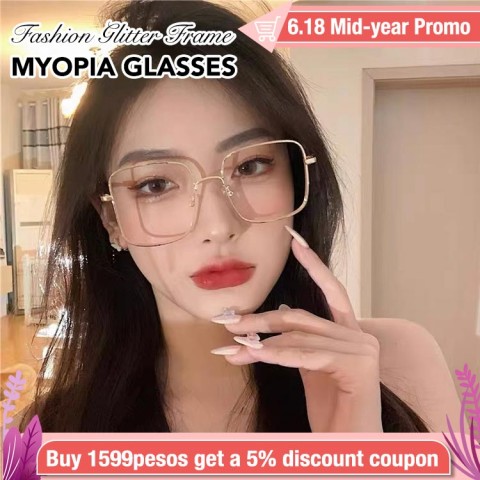 HOT on TIK TOK - Glitter frame myopia glasses - Better Quality Better Price