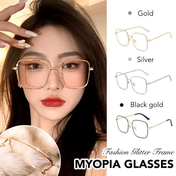 HOT on TIK TOK - Glitter frame myopia glasses - Better Quality Better Price