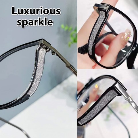 New fashionable large-frame high-definition anti-blue light reading glasses