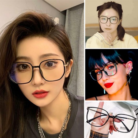 New fashionable large-frame high-definition anti-blue light reading glasses