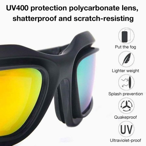 Polarized Motorcycle Sunglasses