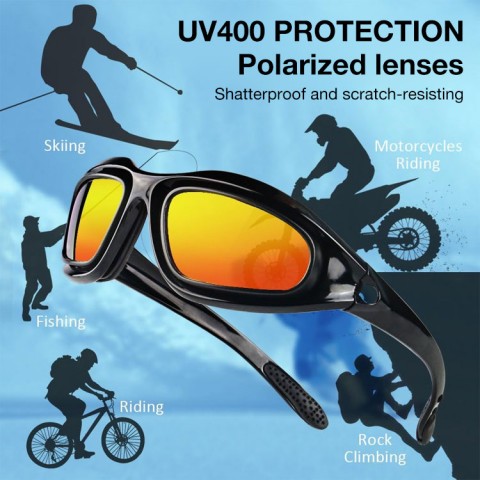 Polarized Motorcycle Sunglasses