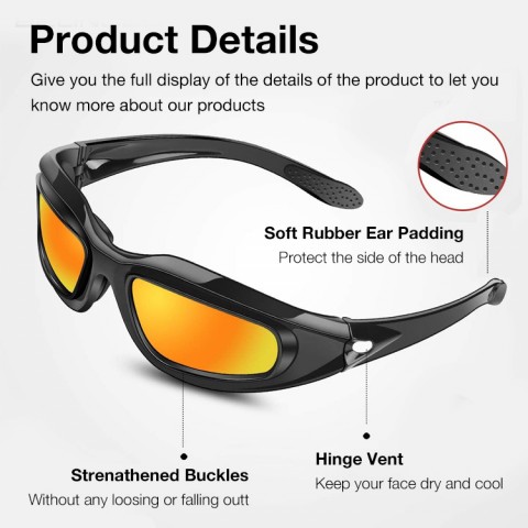 Polarized Motorcycle Sunglasses