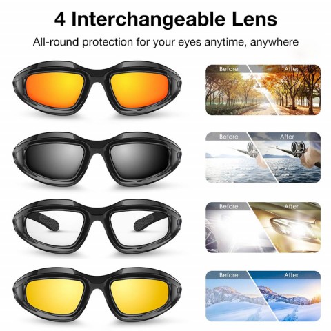 Polarized Motorcycle Sunglasses