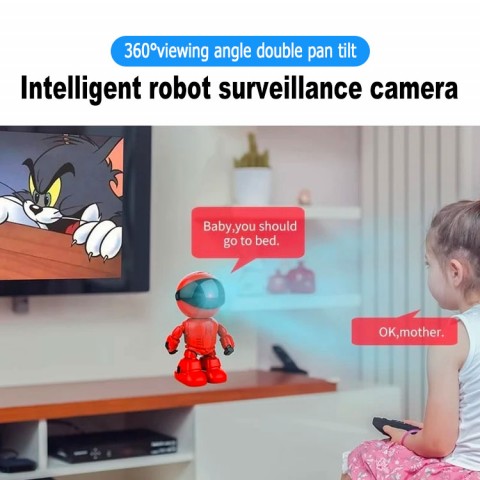 Intelligent robot surveillance camera