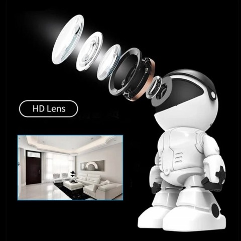 Intelligent robot surveillance camera