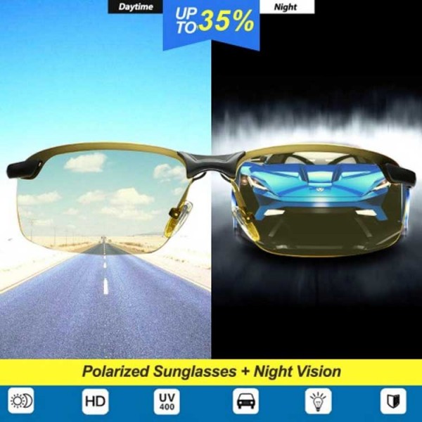 Safe Driving Glasses Anti-Glare At Night..