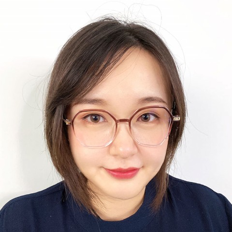 Fashion gradient series glasses frame