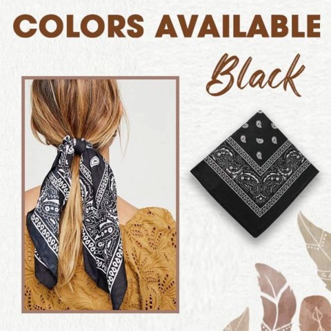 Multipurpose Boho Bandana Scarf